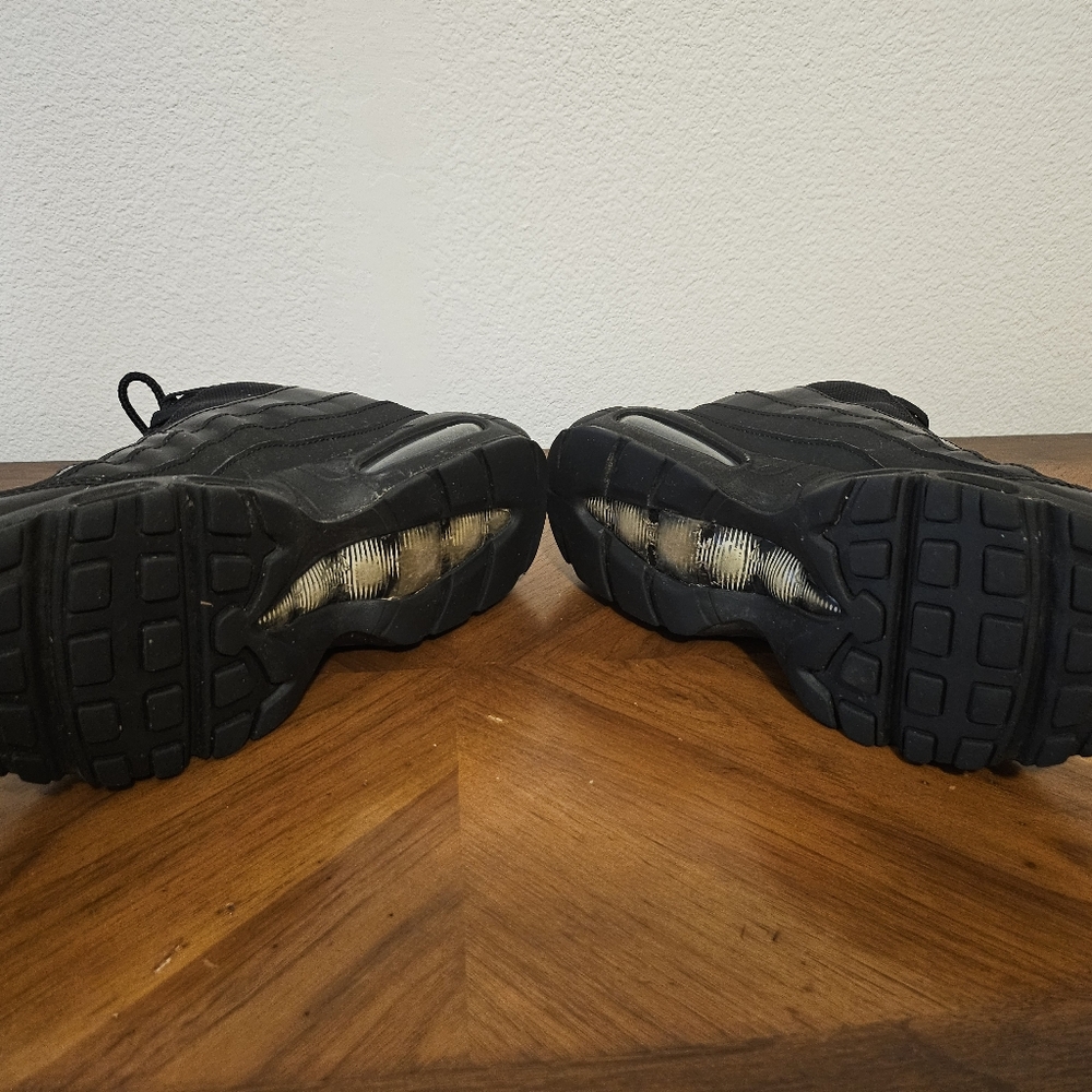 Nike Airmax Black Women Size 8 - Picture 4 of 6